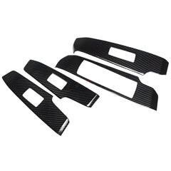 Prepreg Carbon Fiber interior Door Panel Handle Trim - Lexus IS250 IS300 IS350 IS 2021-2024.