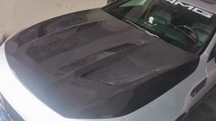Carbon Fiber Vented Hood bonnet - Mercedes-Benz AMG GT43 GT50 GT53 GT63 GT.