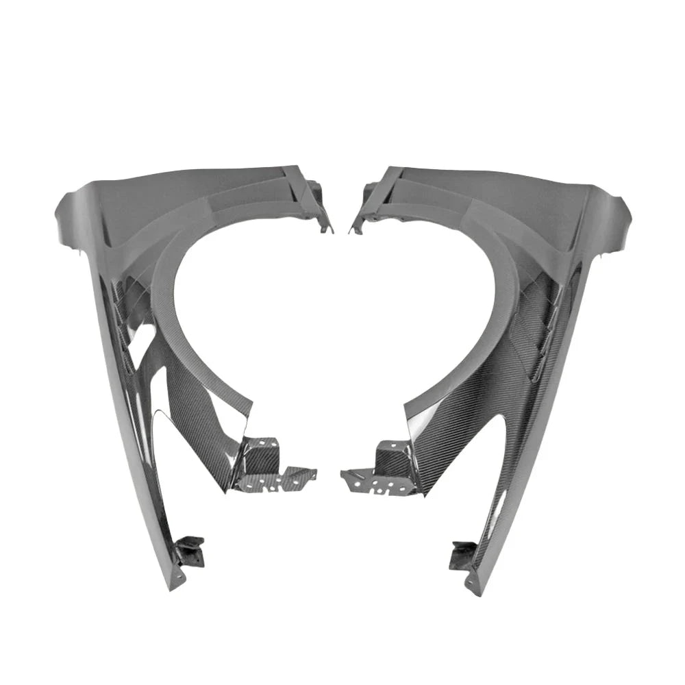 Carbon Fiber Vented Front Fender Replacement Set - Infiniti Q60.