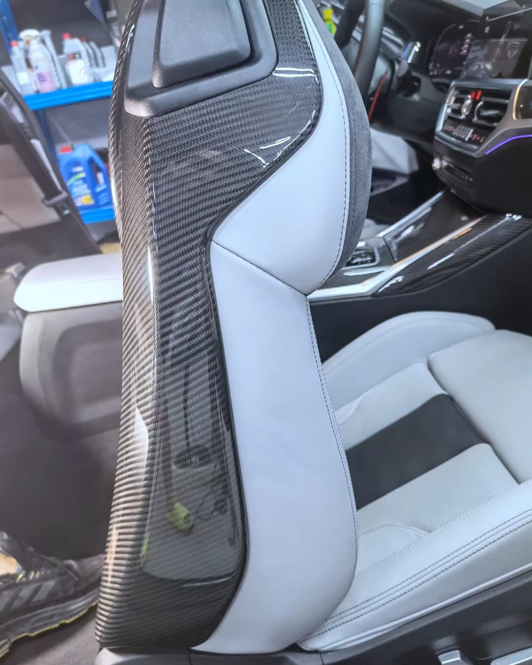 Pre-Preg Full Carbon Seat Back Set - BMW G87 &  G42 2 Series.