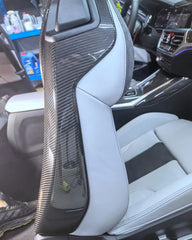 Pre-Preg Full Carbon Seat Back Set - BMW G87 &  G42 2 Series.