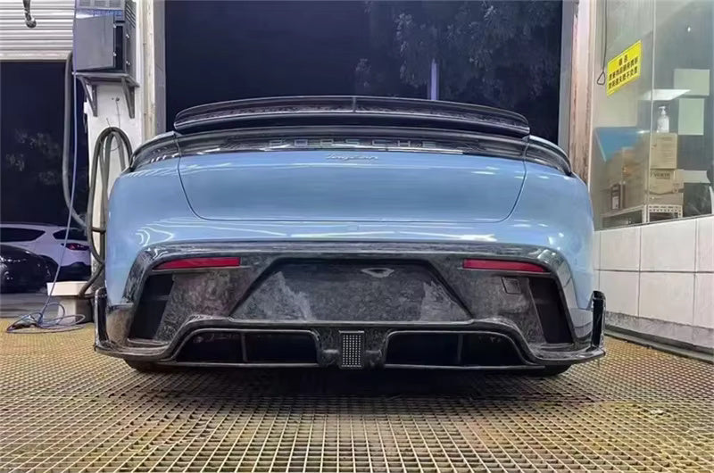 M Carbon Fiber Trunk Spoiler - Porsche  Taycan.