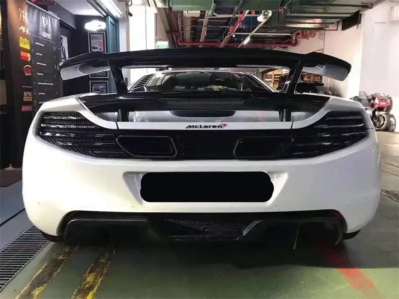 Carbon Fiber Artisan Wing With Base Panel - McLaren MP4-12c/650s.