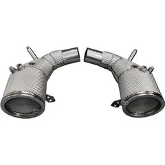 Performance DownPipe w/ heatshield (SS304)-  Porsche 911 992 Carrera / Carrera Turbo S 3.0T 3.8T.