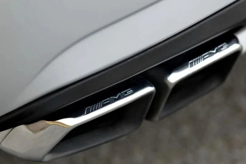 304 Stainless Steel Car Quad Exhaust Tip - Mercedes Benz W212 E63 W204.