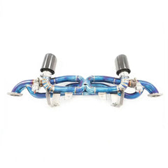 Titanium Valved Exhaust System Catback - Porsche 718 GT4.