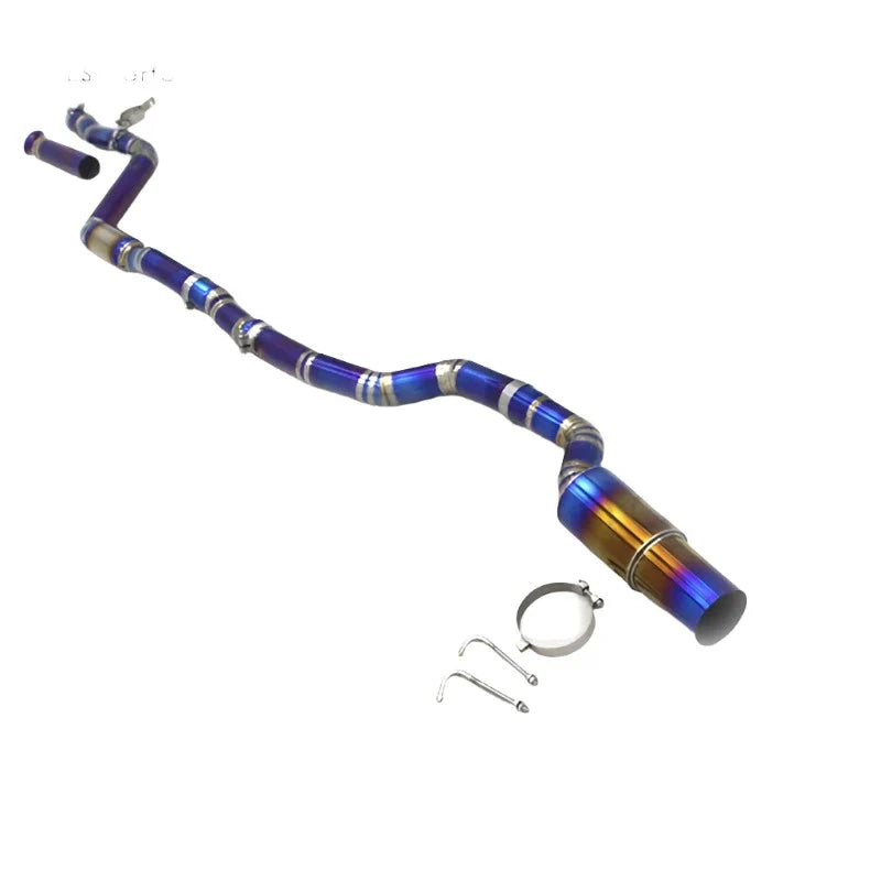 High Performance Full Catback Single Exhaust Tip System - Toyota Supra A90 3.0T 2020-2023.