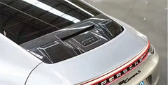 Dry Carbon Fiber Rear Engine Cover Lid - Porsche Carrera 991 992.