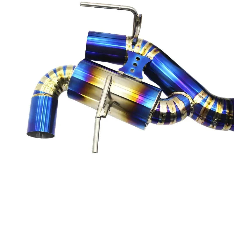Titanium Valved Sport Exhaust System w/ Catless Front Pipes - Chevrolet Corvette C8 (2020 - 2024).