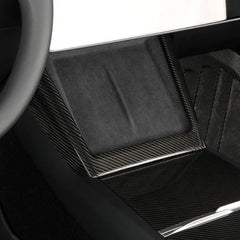 Carbon Fiber Charging Trim - 2024 Tesla Model 3 HighLand.