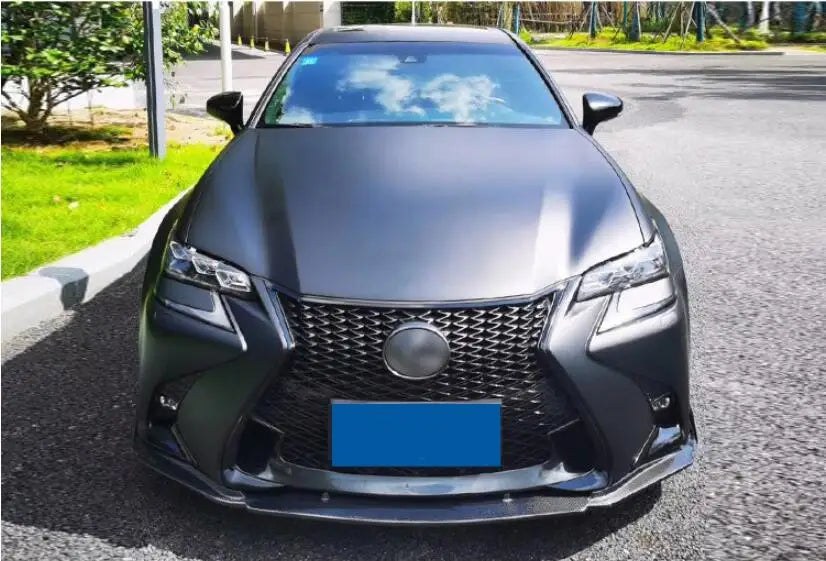 Carbon Fiber Front Lip - Lexus GS200T GS300 GS400H F Sport 2016-2019.