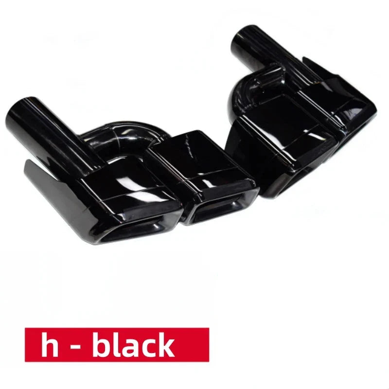 304 Stainless Steel Car Quad Exhaust Tip - Mercedes Benz W212 E63 W204.