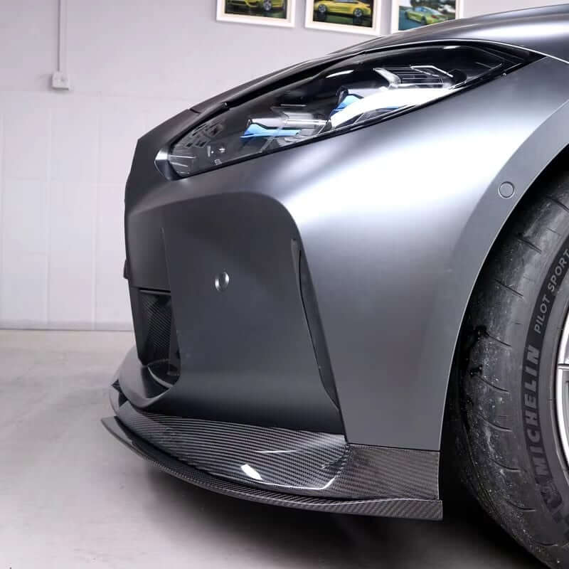 3D Style Carbon Fiber Front Lip - BMW G80 M3 & G82 / G83 M4.