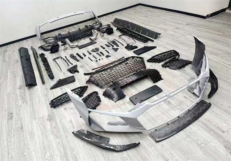 Face Lift Full Conversion Kit  2017-2018 to 2019-2023 - Audi R8 Gen 2 2017-2018.