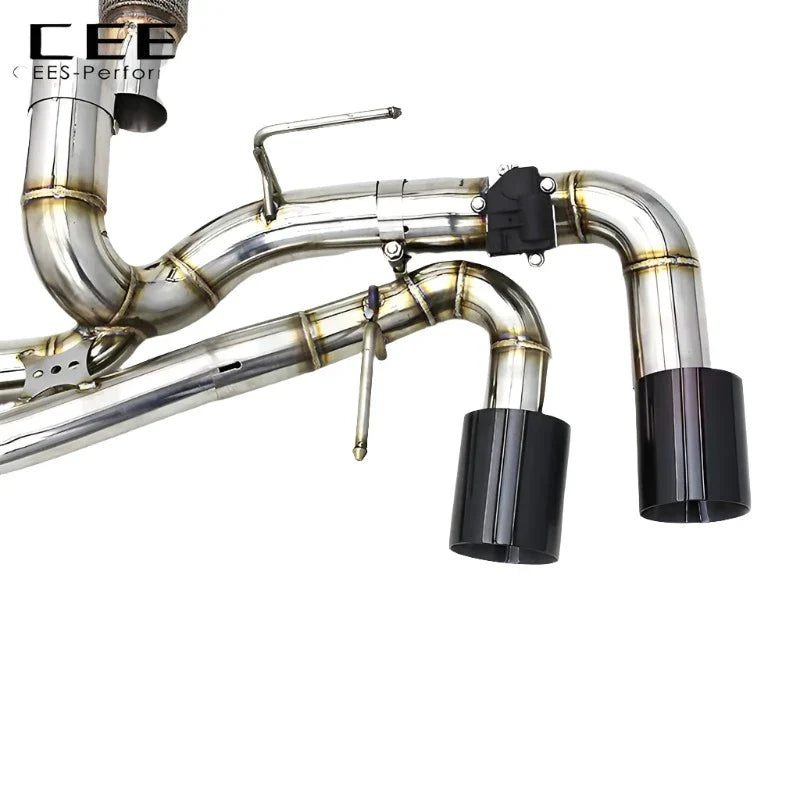 Valved Sport Exhaust System - Chevrolet Corvette C8.