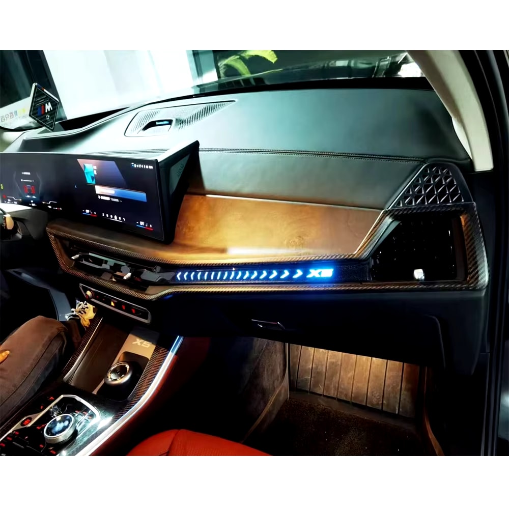 Carbon Fiber Interior Trim Set Kit - BMW X5 G05 X7 G07 LCI.
