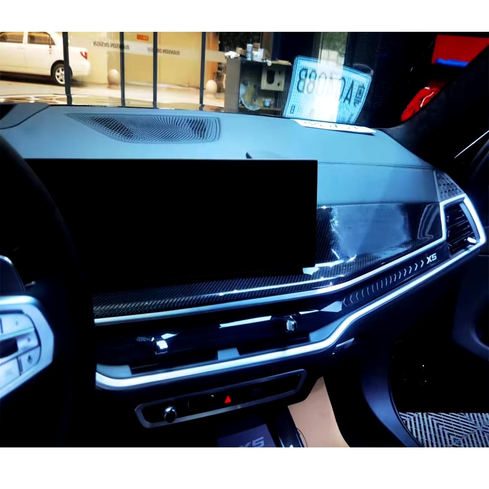 Carbon Dashboard Cover Instrument Panel -  BMW X5 X6 X7 G07 G05 G06 2023.
