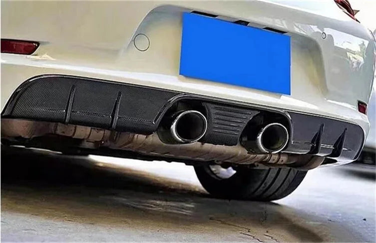 Carbon Fiber Rear Bumper Diffuser - Porsche 911 991.2 Carrera 2016-2018.