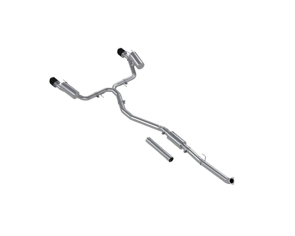 MBRP Armor Pro T304 SS 3 Inch Catback Exhaust 2.5 Inch Dual Split Rear w/ Carbon Fiber Tips Honda Civic SI 1.5L 2022+ | Acura Integra 1.5L 2023+.