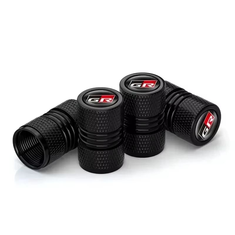 Toyota GR Wheel Tire Valve Stems Set - Toyota GR.