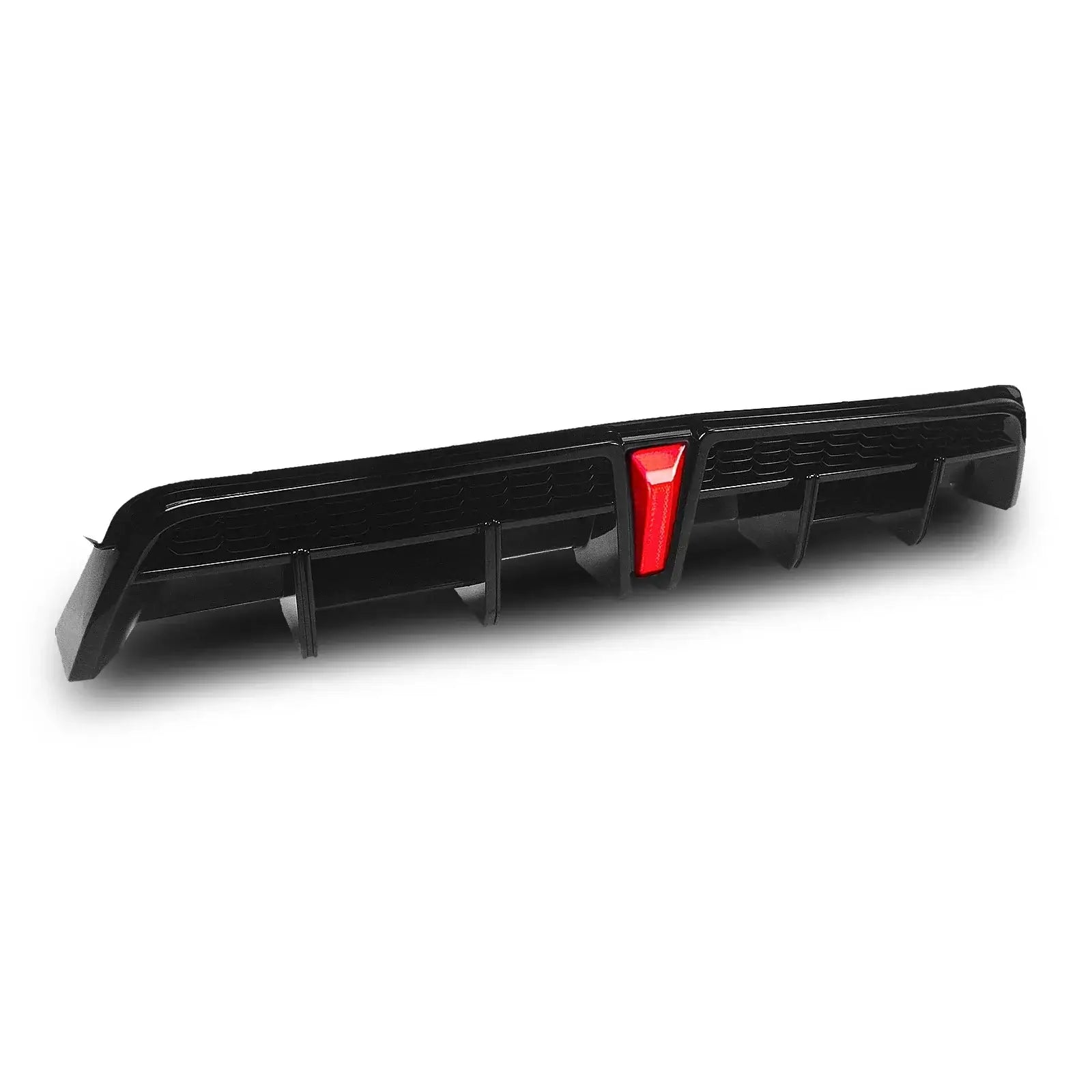 ABS Gloss Black Front Lip & Rear Diffuser w/ LED - Toyota Camry.