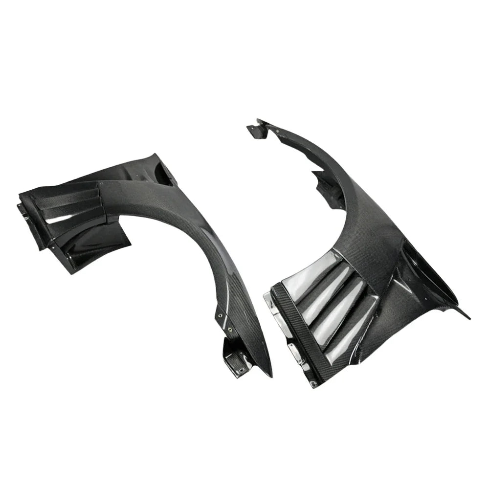 Vented Carbon Fiber Front Fender Replacement Set - Nissan GTR R35.