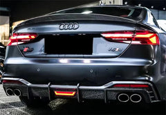 Carbon Fiber Diffuser w/Brake Light - Audi B9.5/B9 S5/A5.