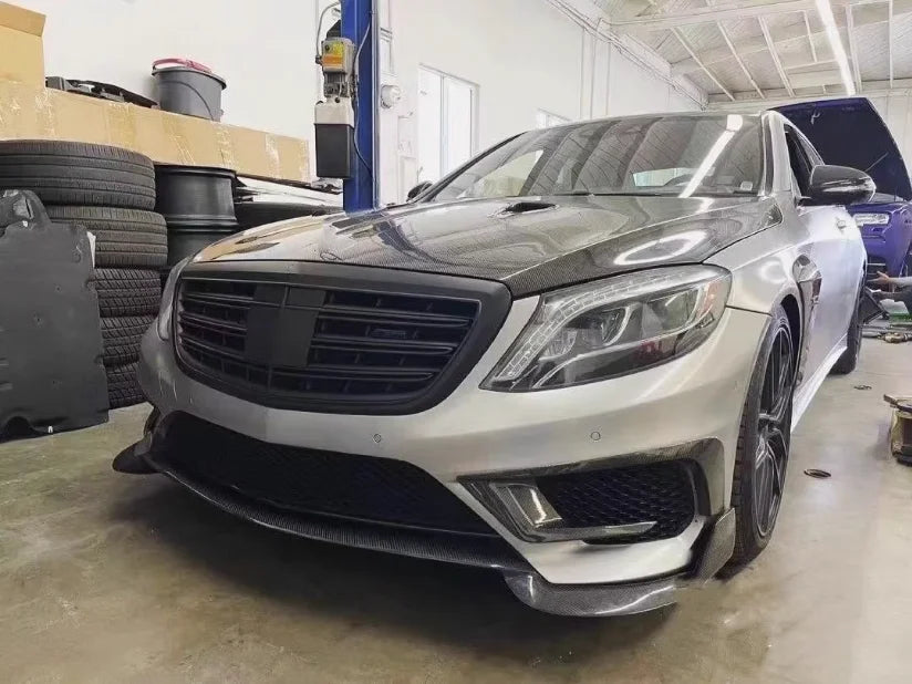 Carbon Fiber Hood - Mercedes-Benz W222 S-Class.