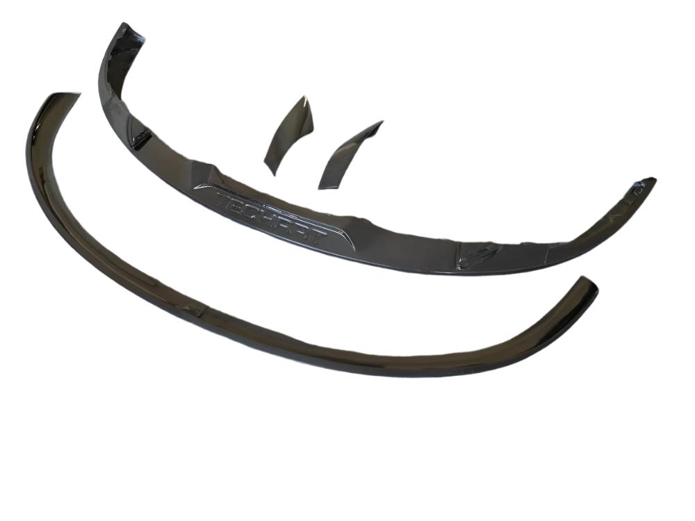TH Style Carbon Fiber Front Lip - Porsche Taycan.