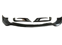 Carbon Fiber Front Bumper Lip w/ Splitter - Mercedes Benz S Class S63 W222 AMG.