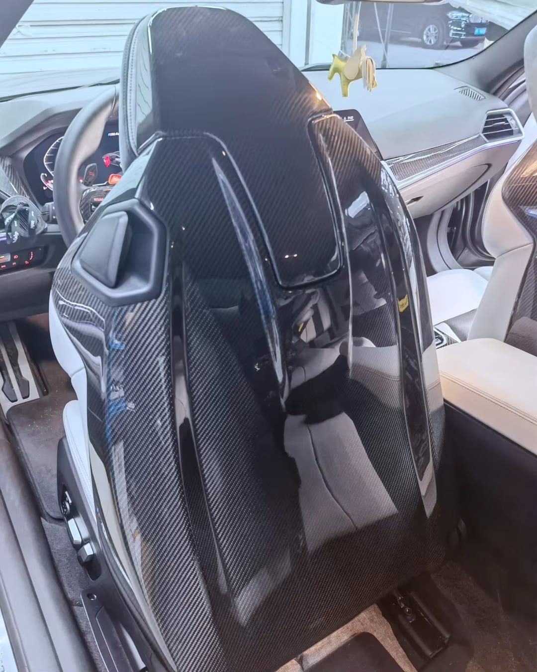 Pre-Preg Full Carbon Seat Back Set - BMW G87 &  G42 2 Series.
