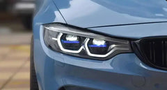 Ikon Style LCI Style Headlights - BMW F80/F82 / F83 M4, & F32 / F33 / F36 4 Series.