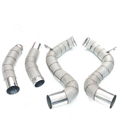 High Performance Catless Down Pipes - Mercedes Benz W205 C63 C63S AMG.