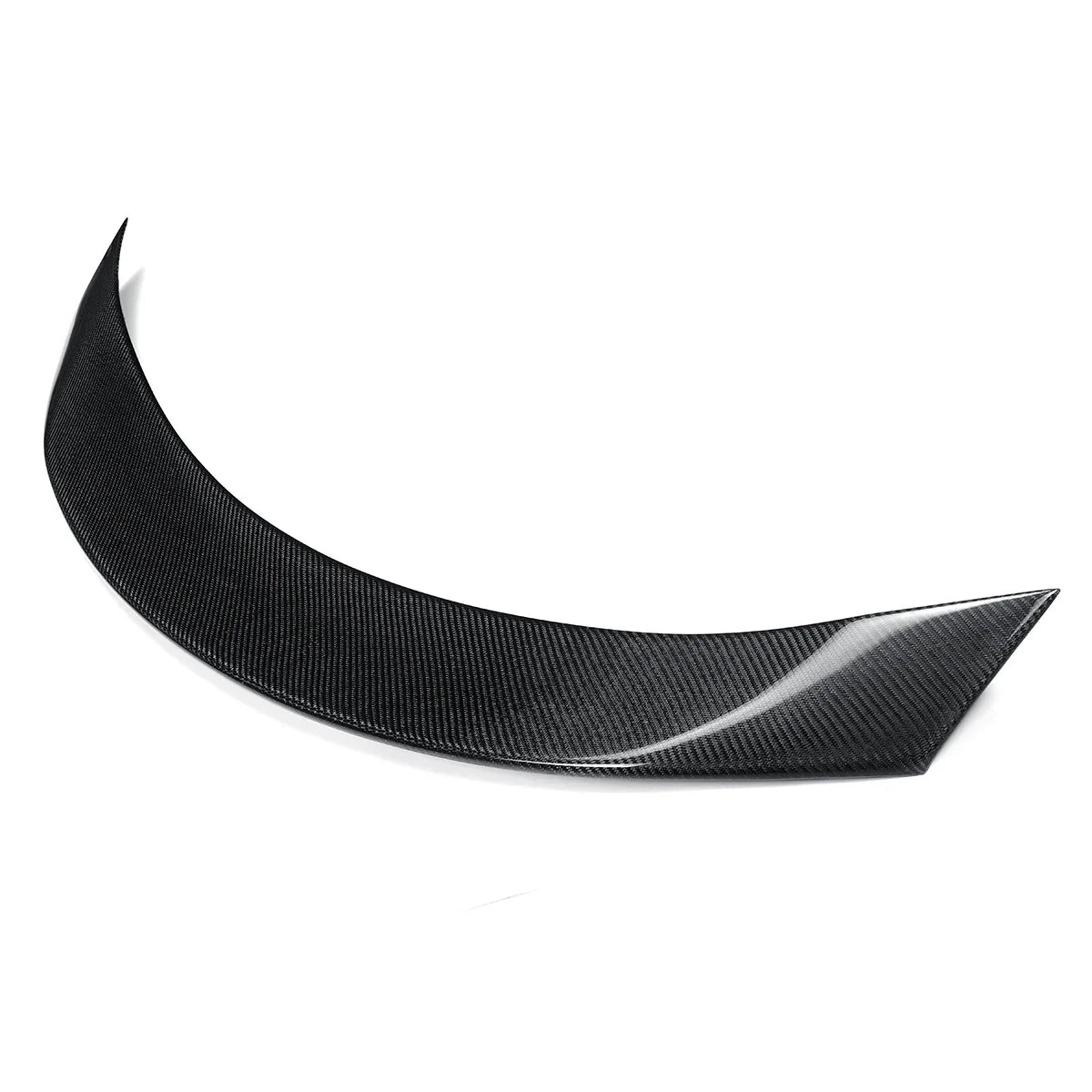 Carbon Fiber Rear Trunk Spoiler DuckBill - Infiniti Q60 Coupe 2017-2019.