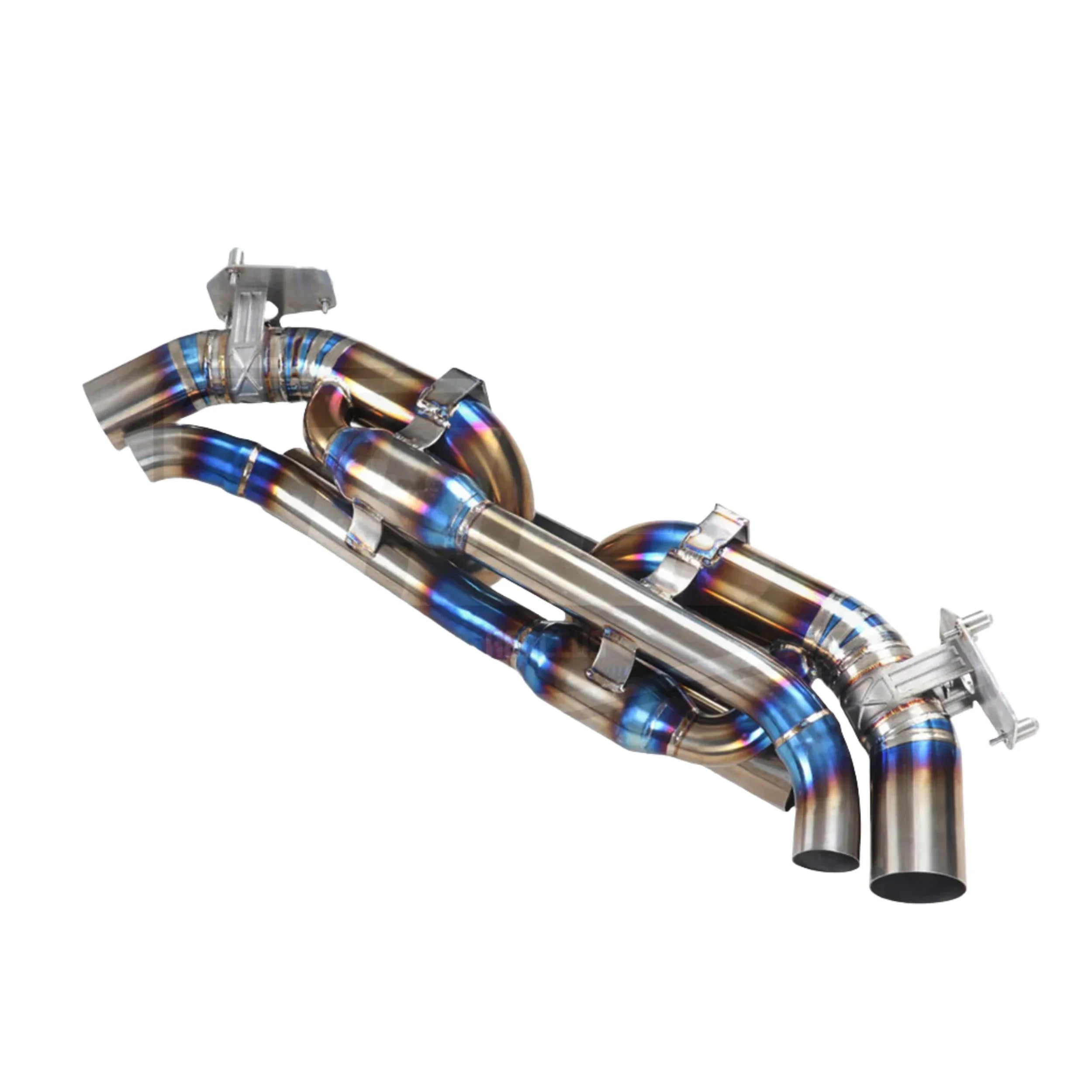 Titanium Performance Exhaust CatBack System - Porsche 911 992 Carrera Turbo S.