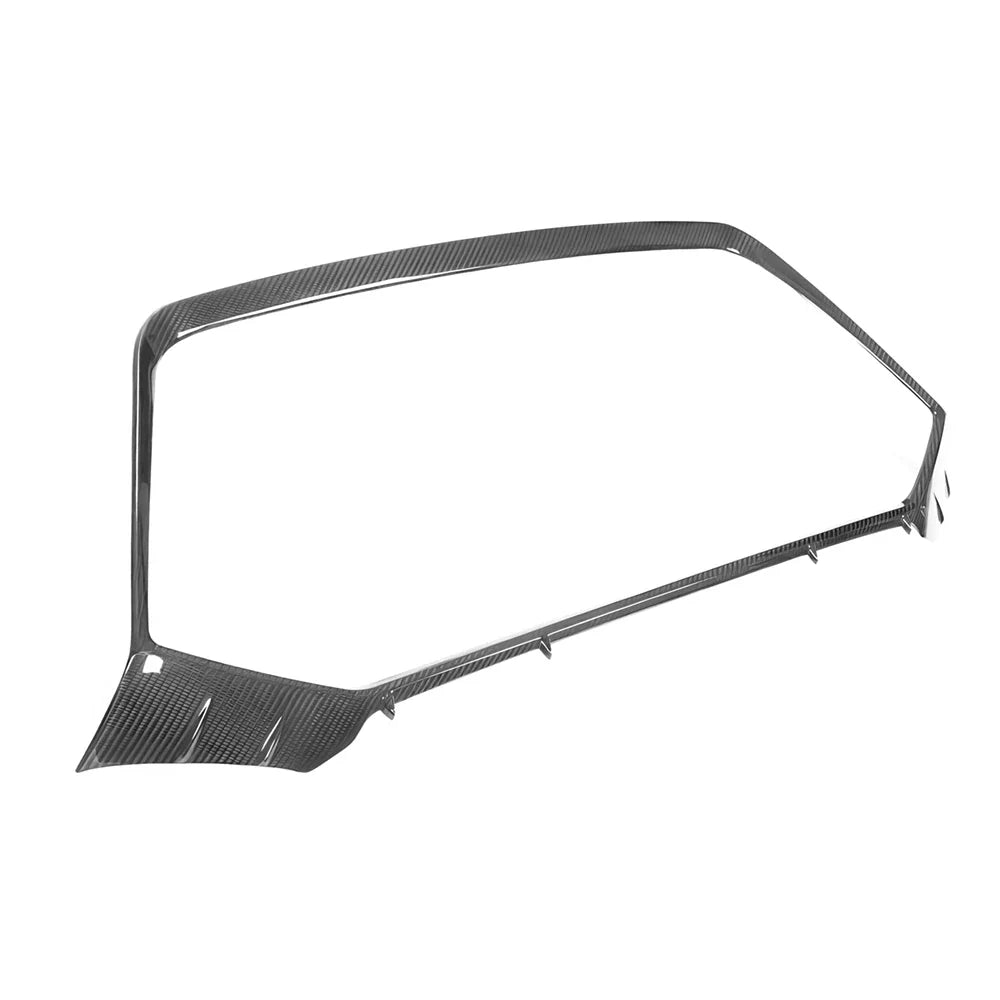 Dry Carbon Front Grille Grill Frame Cover - Audi RS6 RS7 C8 Avant.