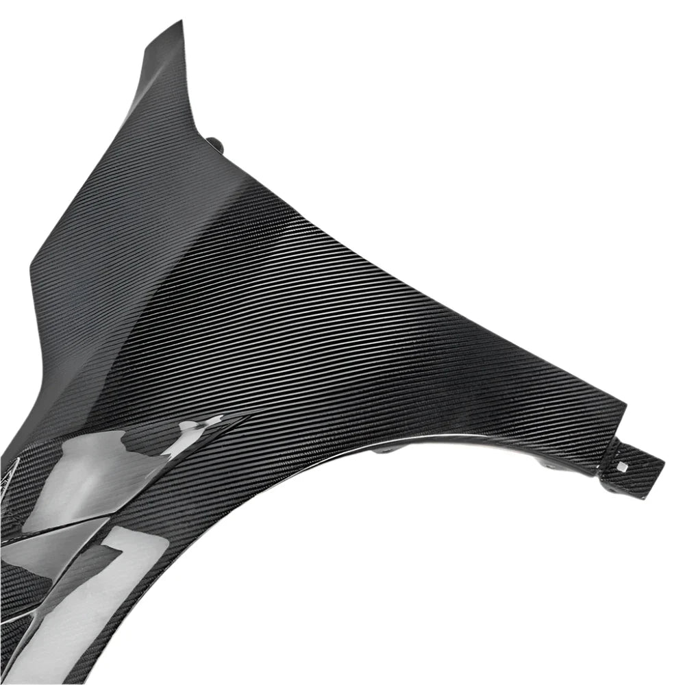 Vented Front Carbon Fiber Fender Set - Honda Civic FK7.