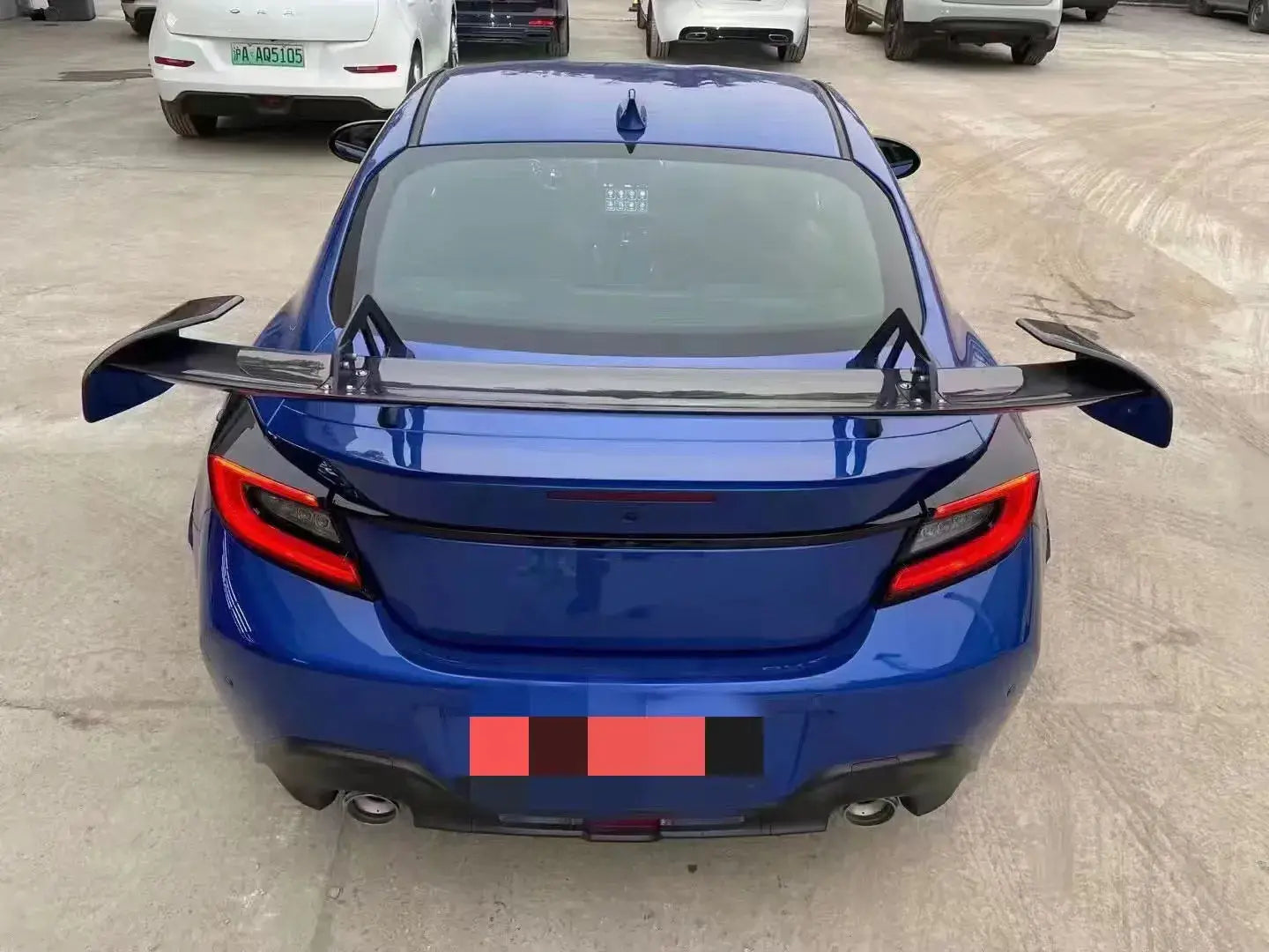 AD Style Carbon Fiber Wing - Toyota GR86 ZN8 & BRZ.