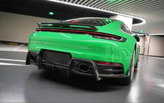 GT Style Carbon Fiber Rear Diffuser for Porsche 911 Carrera S/T/4/4S/Targa 4/ Targa 4S/GTS 2019-2023.