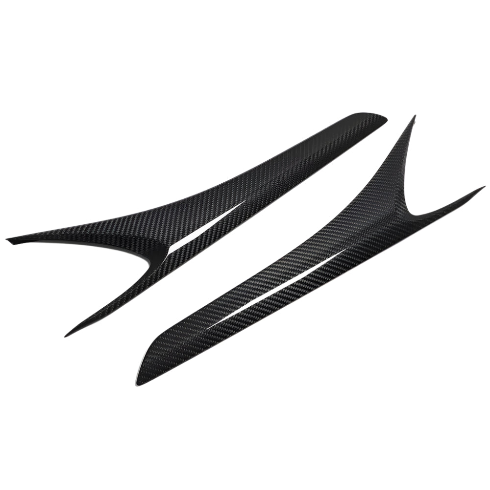 Prepreg Carbon Fiber Center Console Side Trim - Lexus IS IS250 IS300 IS350 F Sport 2014-2017.