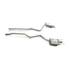 SS304 Valved Cat Back Exhaust System - Mercedes Benz S350 W221 3.5 2005-2012.