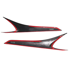 Prepreg Carbon Fiber Center Console Side Trim - Lexus IS IS250 IS300 IS350 F Sport 2014-2017.