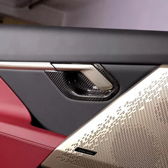 Carbon Fiber Car Inner Door Bowl Handle - BMW 5 Series i5 M60 G60 530 G68.