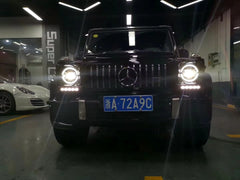 Upgrade W464 Style LED Headlights -  Mercedes Benz G Class G500 G63 W463.