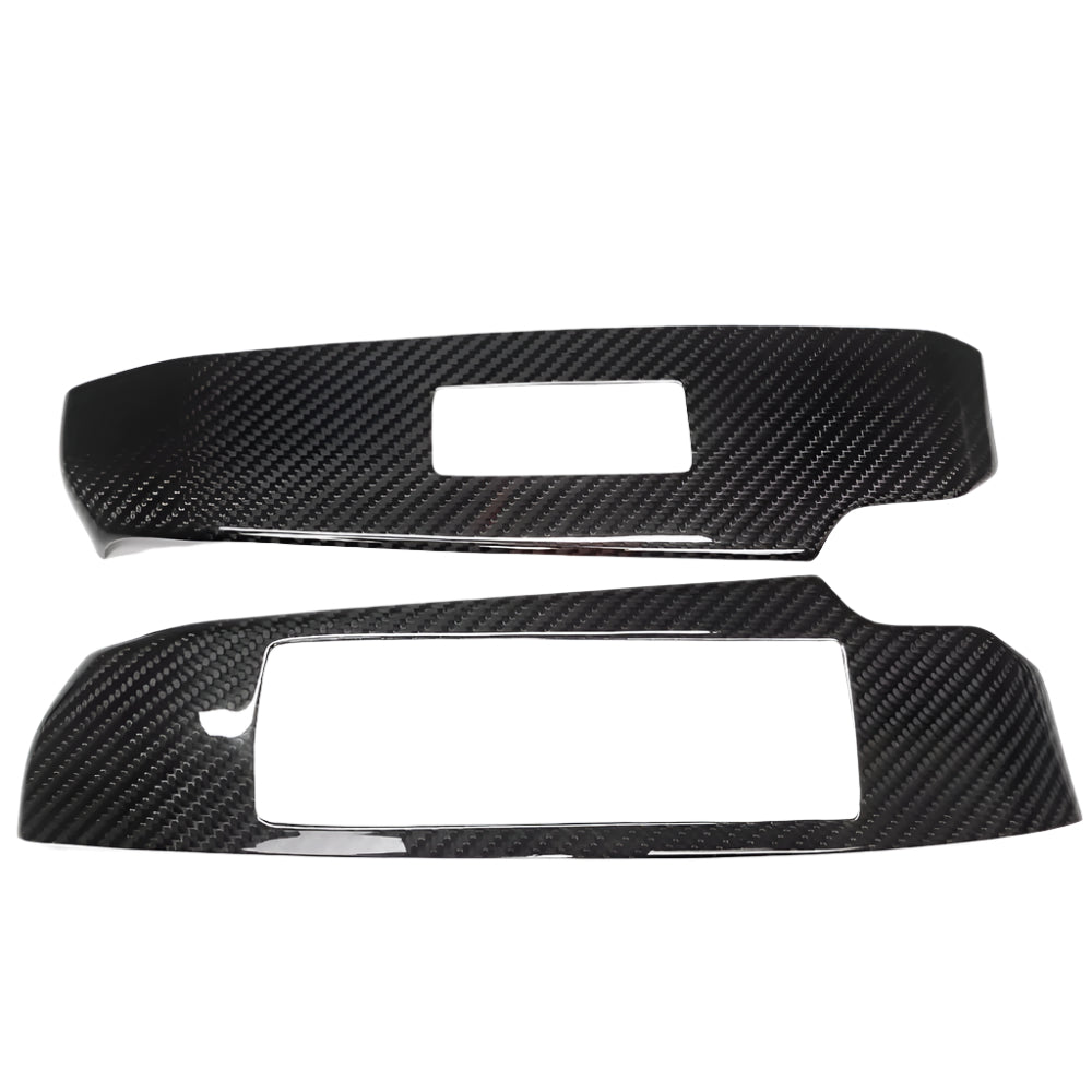 Carbon Fiber Car Interior Door Window Switch Lift Lock Panel Trim - Lexus IS IS250 IS300 IS350 2014-2020.