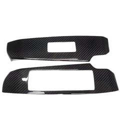 Carbon Fiber Car Interior Door Window Switch Lift Lock Panel Trim - Lexus IS IS250 IS300 IS350 2014-2020.