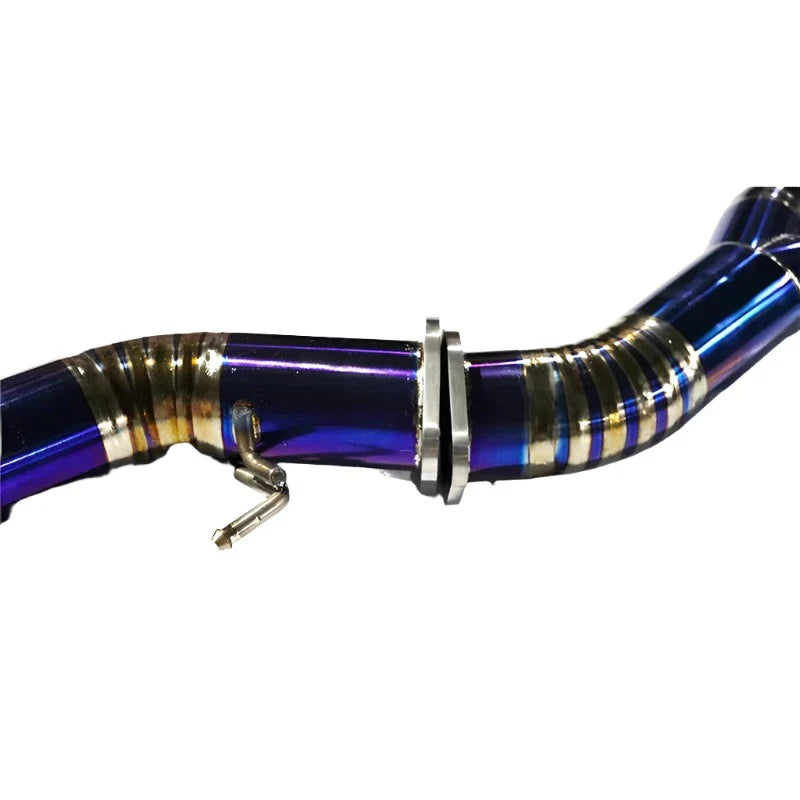 V2 Titanium Full Valved Sport Exhaust System - Nissan R35 GTR.