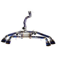 V2 Titanium Full Valved Sport Exhaust System - Nissan R35 GTR.