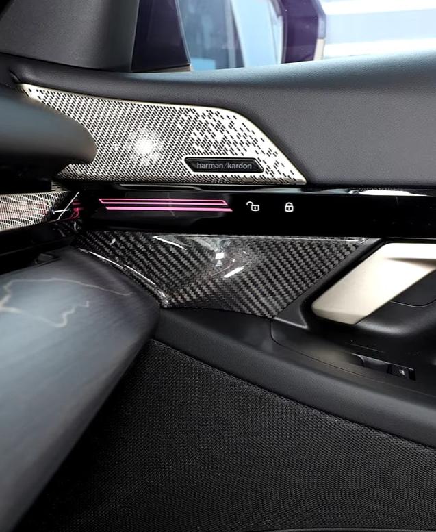 Dry Carbon Fiber Door handle Trim - BMW G60 5 series.