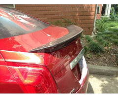 Carbon Fiber Rear Trunk Spoiler - Cadillac CTS Sedan 2014-2019.